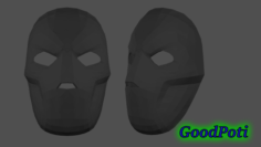 Metal Warrior Mask from GTA V 3D Model