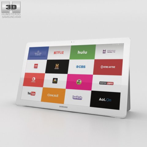 Samsung Galaxy View White 3D Model