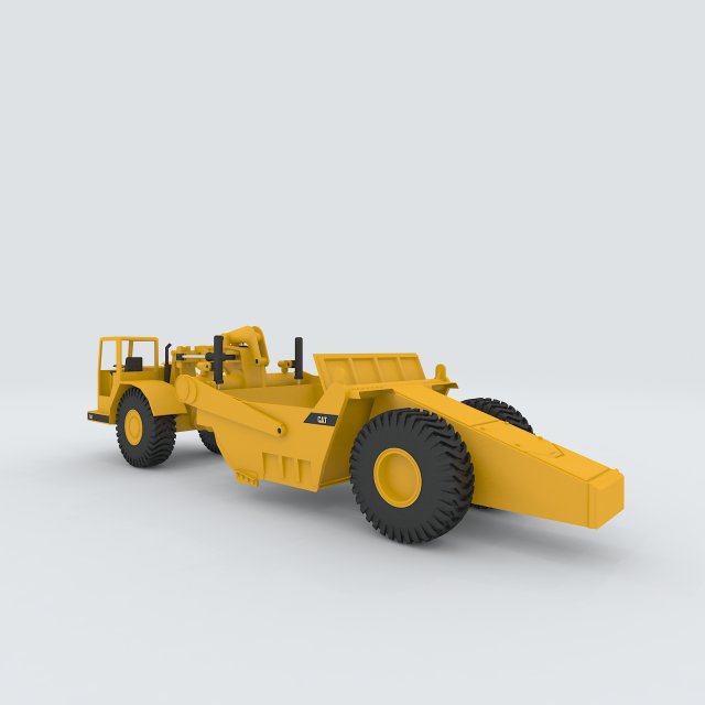 Vehicle Excavator 35604 3D Model