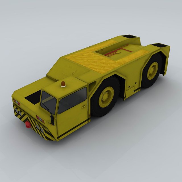 Transportation truck 75538 3D Model