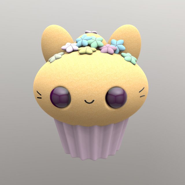 Biscuit 3D Model