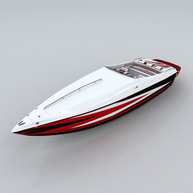 Transportation – Yacht 22 3D Model