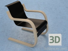 3D-Model 
Artek armchair