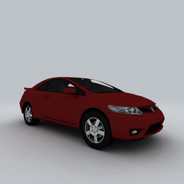 Vehicle Cars D6445 3D Model