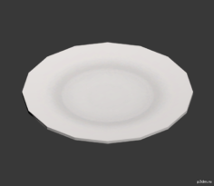 Cookery Plate 3D Model