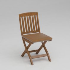 Chair wooden 3D Model