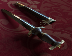 SA dagger 3D Model