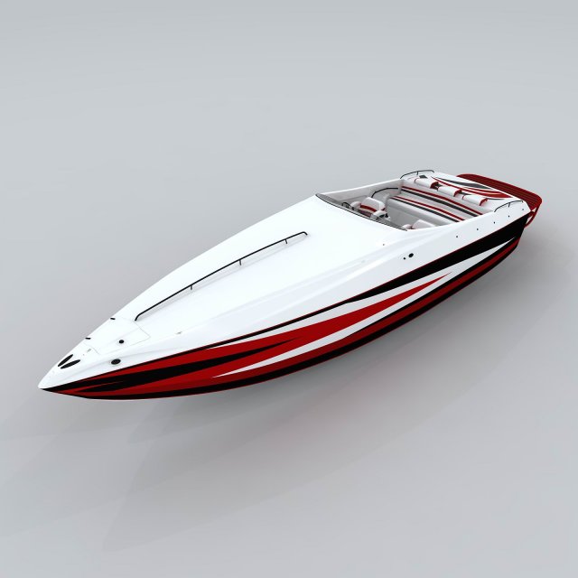 Transportation – Yacht 14 3D Model