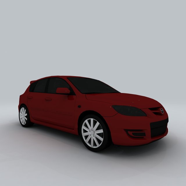 Vehicle Cars 7697 3D Model