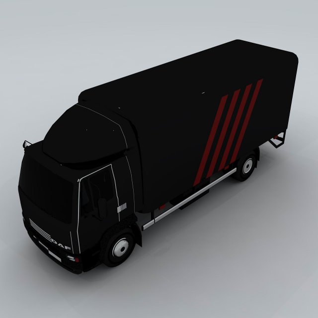 Transportation truck 35664 3D Model