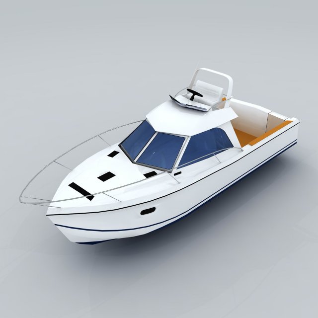 Transportation – Yacht 20 3D Model