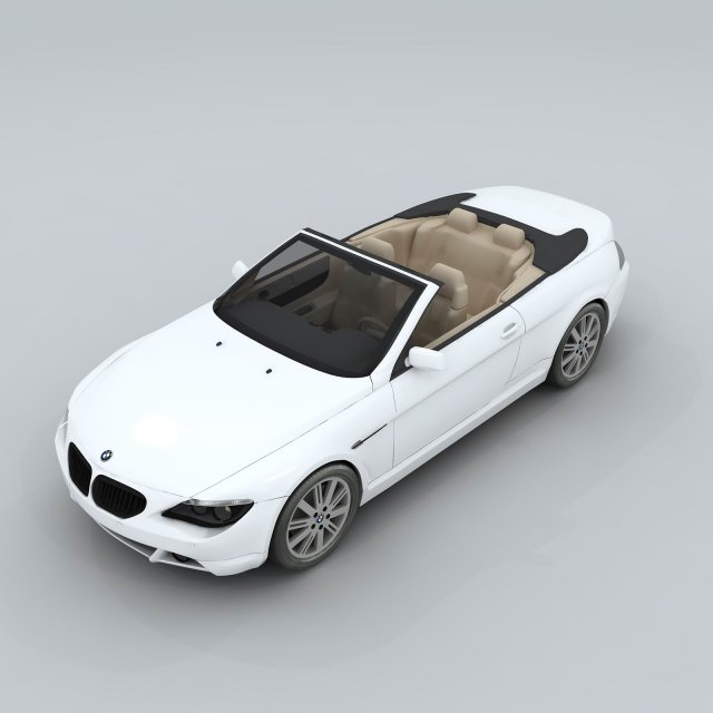 Transportation – BMW Car 01 3D Model