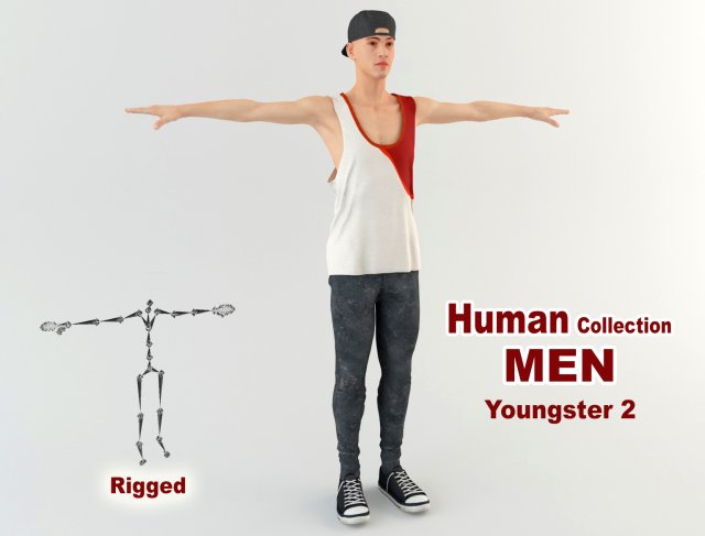Youngster 2 3D Model