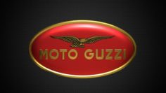 Moto guzzi logo 2 3D Model