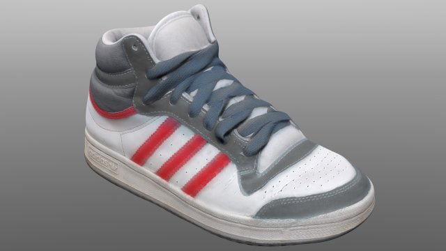 Sneakers low poly model 3D Model