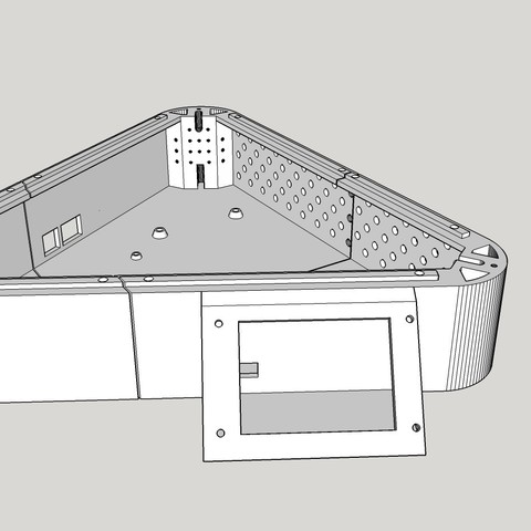 Base anycubic kossel linear plus 3D Print Model