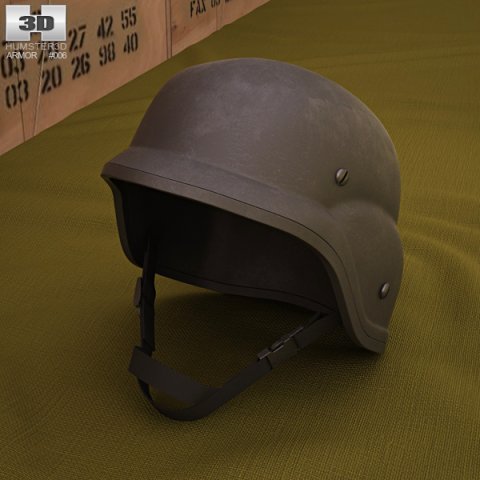 PASGT Helmet 3D Model