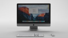 Apple iMac 4K – Element 3D 3D Model