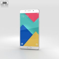 Samsung Galaxy A9 2016 Pearl White 3D Model