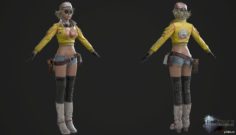 Cindy Aurum 3D Model