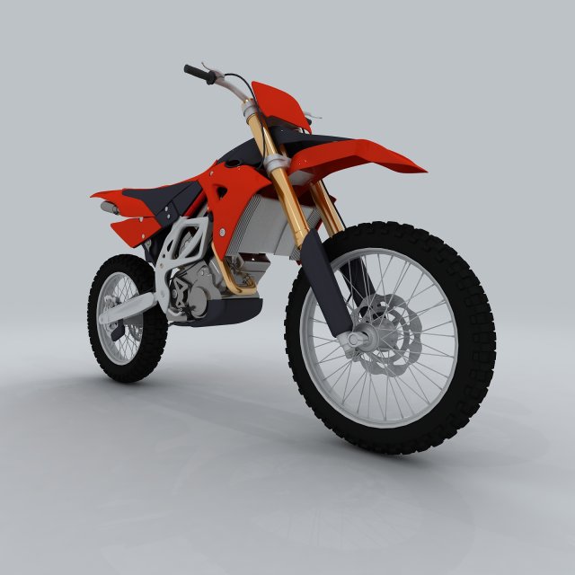 Vehicle – Motocross 22 3D Model