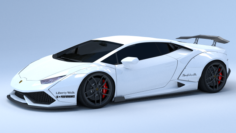 Lamborghini Huracan 2015 Liberty Walk 3D Model