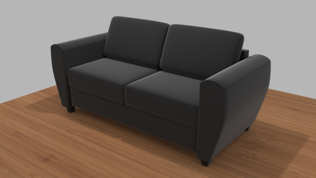 Modern Couch 3D Model