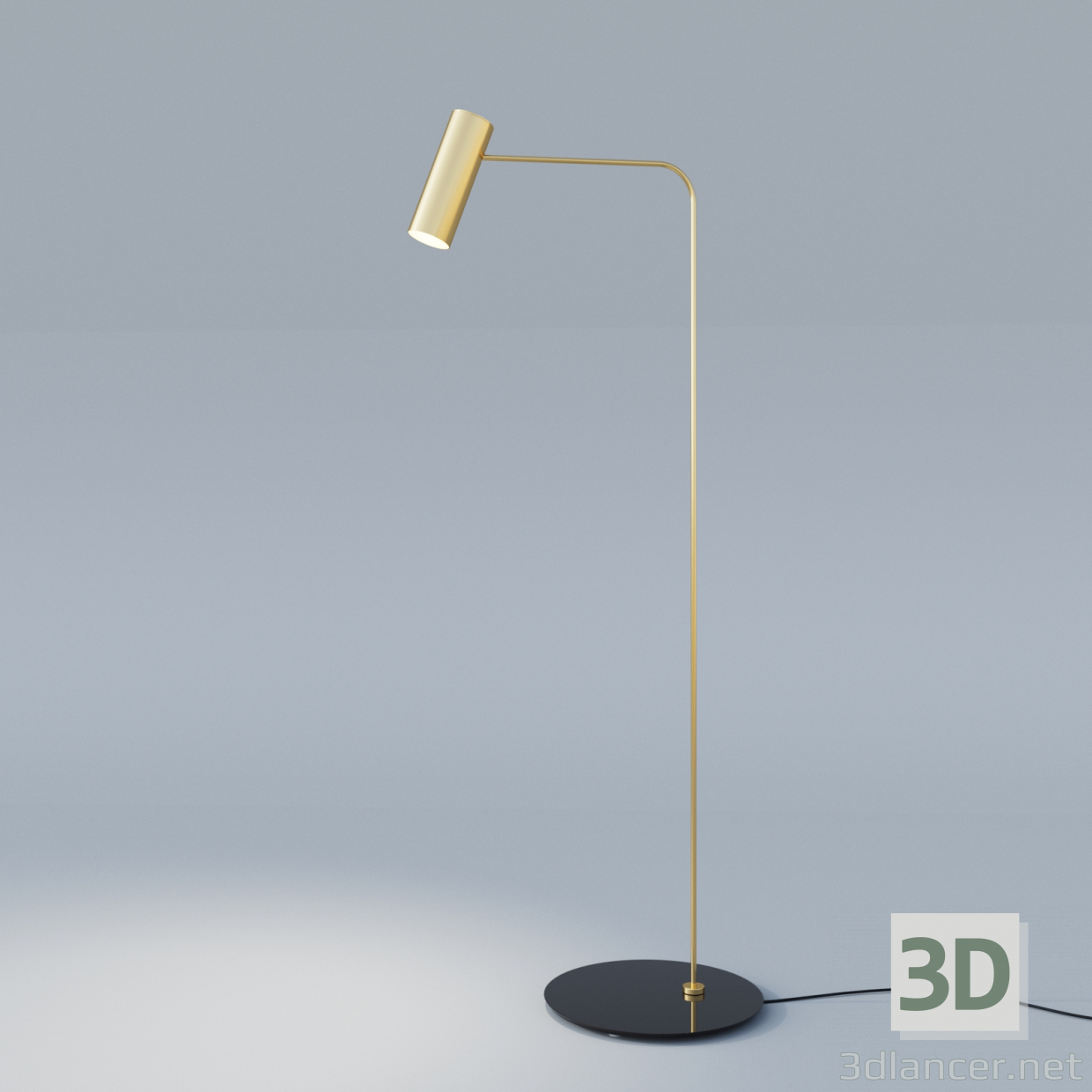 3D-Model 
Floor lamp