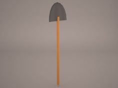 Garden Shovel 3D Model