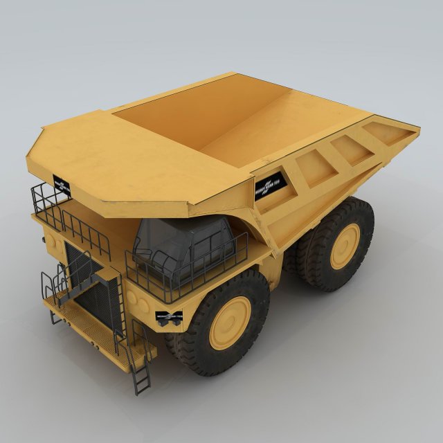 Transportation – Engineering dumpers 3D Model