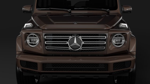 Mercedes-Benz G 500 W464 2018 3D Model