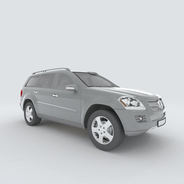 Vehicle SUV 23018 3D Model