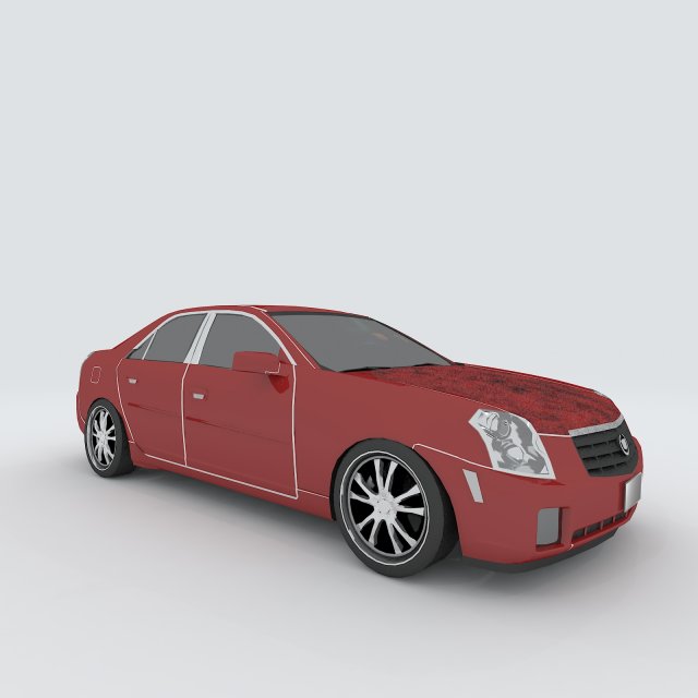 Vehicles – Mercedes-Benz BMW Volkswagen Audi car 147 3D Model