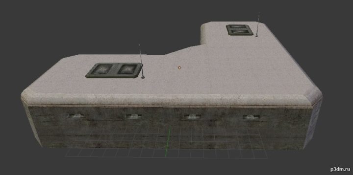 Bunker2 3D Model