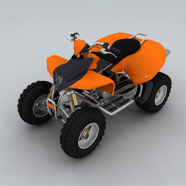 Vehicle – All Terrain ATV 3D Model