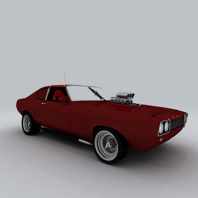 Vehicle – supercar car 84 3D Model