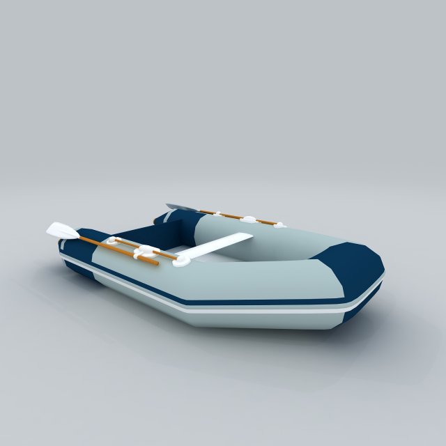 Vehicle canoeing 35667 3D Model