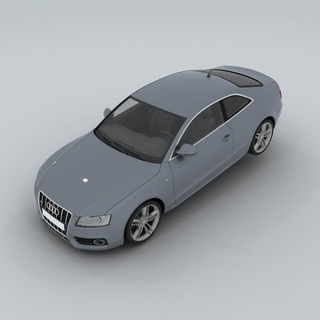 Vehicle – Audi car 08 3D Model