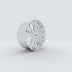 Vehicles – automobile wheel rims 02 3D Model