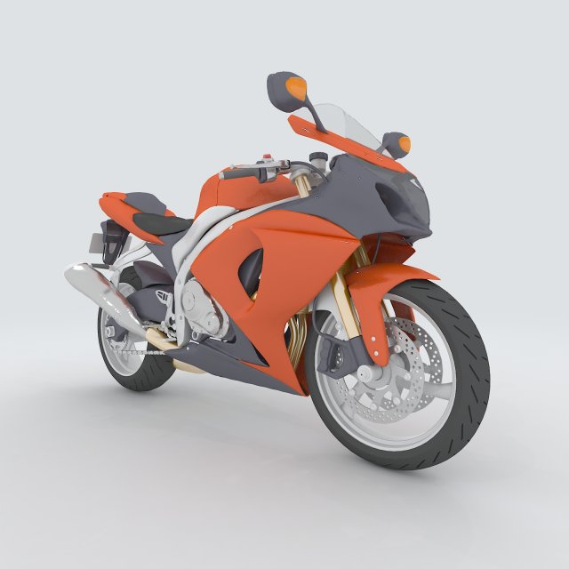 Vehicle Motorcycles 91737 3D Model