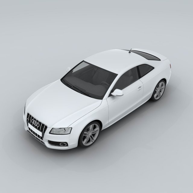 Vehicle – Audi car 3D Model