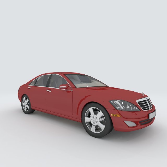 Vehicles – Mercedes-Benz BMW Volkswagen Audi car 186 3D Model