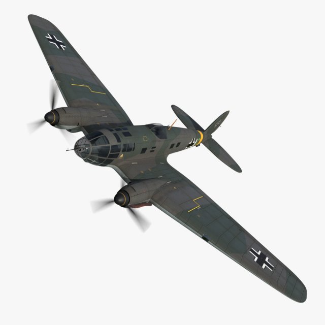 Heinkel He 111 3D Model