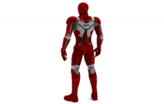 IRON MAN V4 3D Model