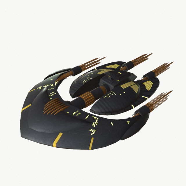 Martins Spaceship 3D Model