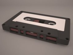 Cassetta Tape 3D Model