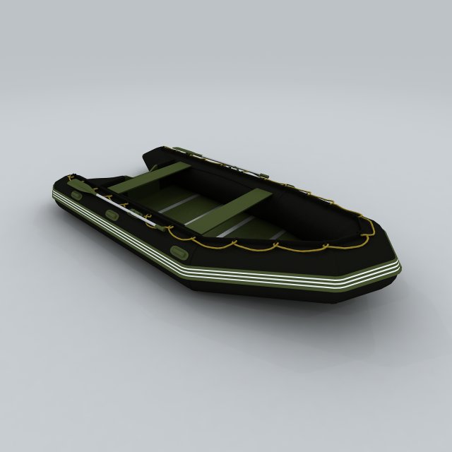 Vehicle canoeing 15104 3D Model