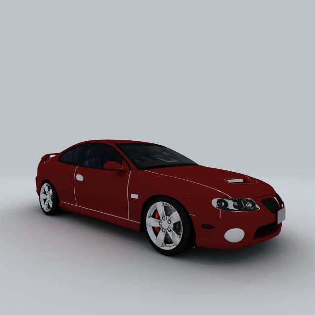 Vehicle Cars 6088 3D Model