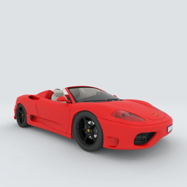 Vehicle – supercar car 26 3D Model