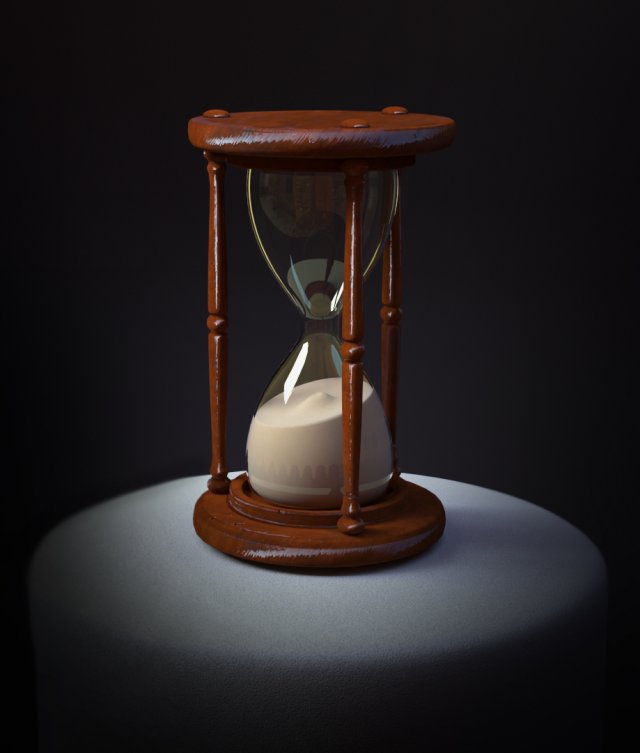 HourGlass – sand clocks 3D Model